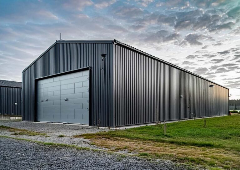 Étude de cas : Transformation d’un espace industriel avec un hangar métallique