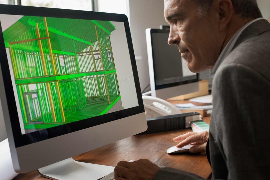 BIM-batiment-industriel-construction-métallique